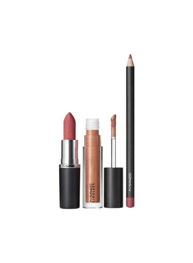 ماك كوزمتيكس ثلاثي شفاه تيدي الربيعي، توفير %